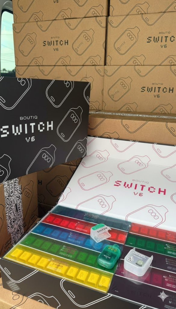 Boutiq Switch V6, Boutiq V6, Boutiq Switch, Boutiq Switch Disposable, Boutiq Carts
